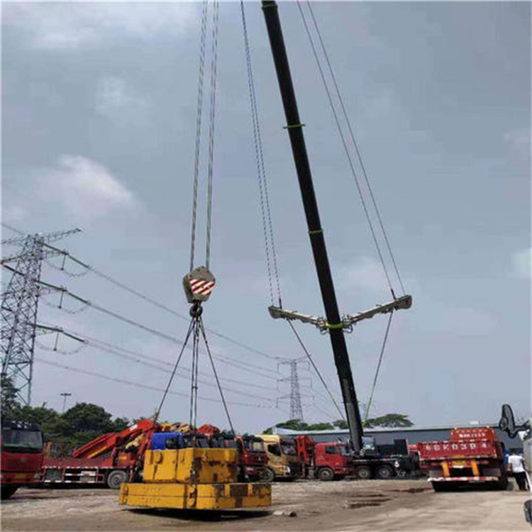 八所镇风电设备吊装